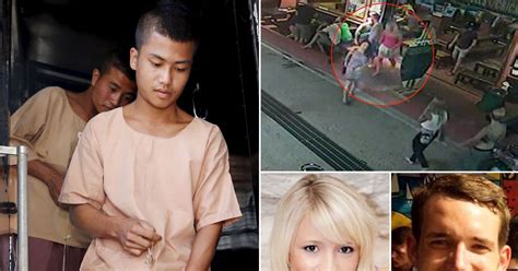 Thai Cops Investigating British Backpacker Murders Ignored Cctv Footage Court Told Mirror Online