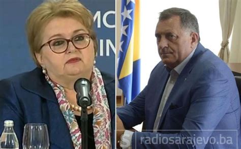 Reakcije Ministrica Bisera Turković odgovorila Miloradu Dodiku Radio