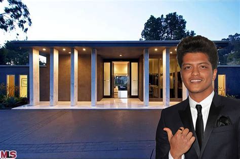 Bruno Mars Sells His Flashy Mulholland Drive Mansion With Spa In The