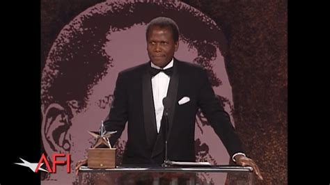 Sidney Poitier Accepts The Afi Life Achievement Award Youtube