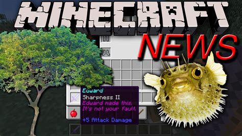 Water breathing potion minecraft players can die from eating pufferfish. Minecraft News: 1.7 Deadly Pufferfish, Magic Lore, Acacia ...
