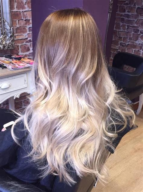 Light Brown To Platinum Blonde Ombre Love Love Love Blonde Ombre