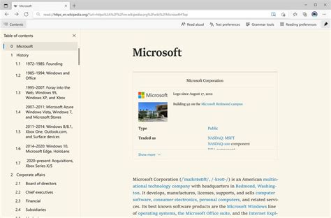 Microsoft Edge Expands Immersive Reader Support To Wikipedia