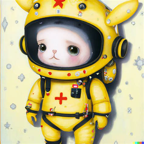 Astronaut Pikachu By Ai Generated Pikachu On Deviantart