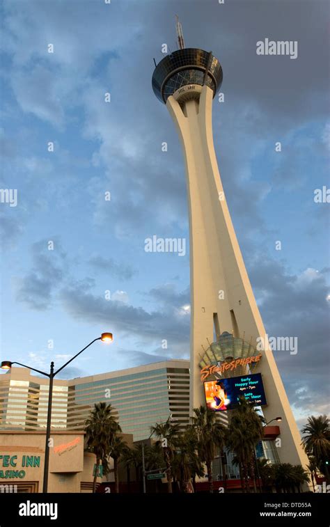 Stratosphere Tower Las Vegas Nevada Usa Stock Photo Alamy