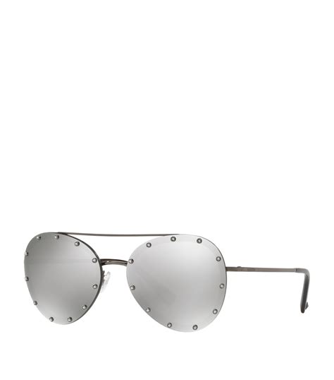 Sale Valentino Valentino Garavani Jewelled Mirror Aviator Sunglasses Harrods Uk