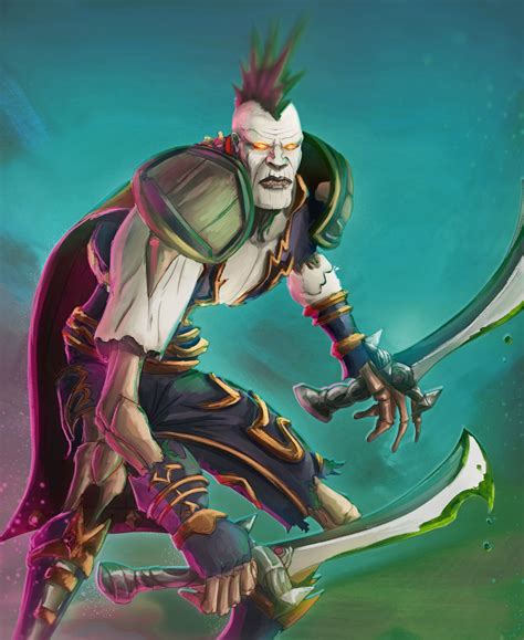 Wow Undead Rogue By Jarekmadyda On Deviantart Undead Rogues World