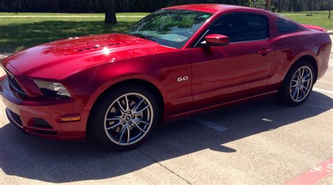 Any 20132014 Ruby Red Owners Mustang Evolution