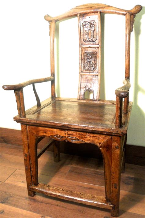 Free shipping on selected items. Antique Chinese High Back Arm Chair (5503), Circa 1800 ...
