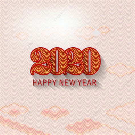 Happy New Year 2020 Merry Christmas Happy Chinese New Year 2020 Year