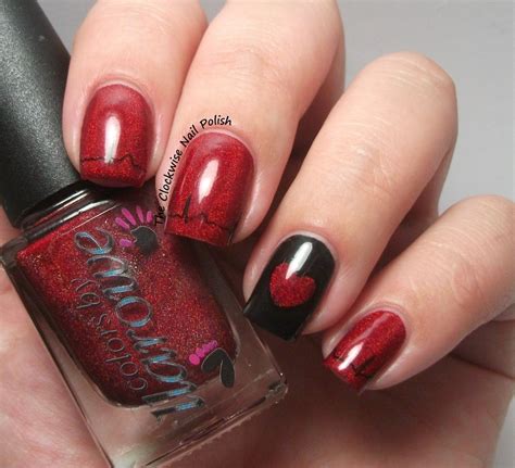 The Clockwise Nail Polish Colors By Llarowe The Mighty Red Baron