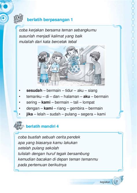 Latihan Soal Bahasa Indonesia Kelas 1 Sd Egomopla