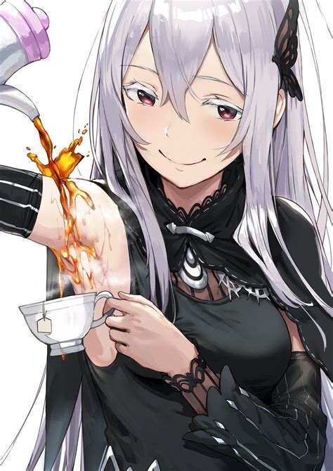 Echidna Pouring Tea Media R Re Zero