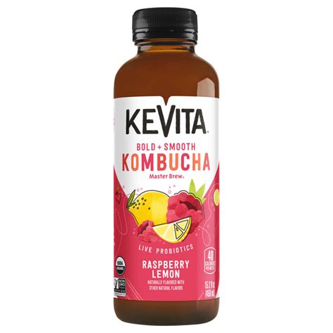 Save On Kevita Master Brew Kombucha Raspberry Lemon Organic Order