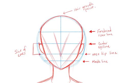 How To Draw Animemanga Face Draw Central