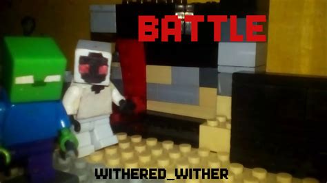 Lego Minecraft Entity 303 Vs Zombie Herobrine Stop Motionbrickfilm