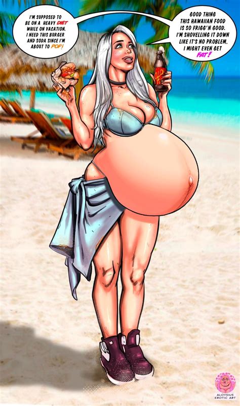 Rule 34 1girls Alanah Pearce Aloysius Beach Belly Big Belly Big Breasts Bikini Breasts