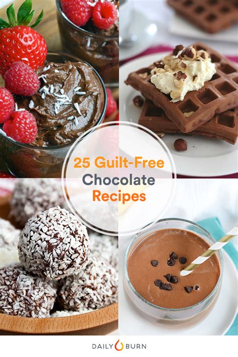 25 Insanely Delicious Healthy Chocolate Recipes Life By Daily Burn