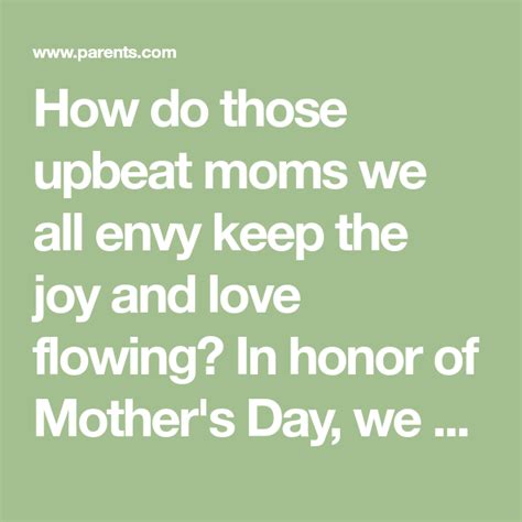 Habits Of Very Happy Moms Happy Mom Mom Healthy Mom