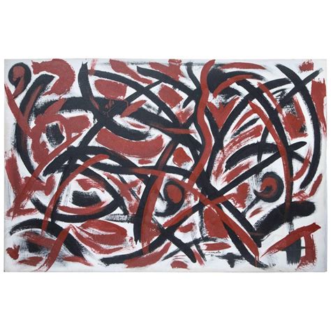 Large Abstract Expressionist Painting For Sale At 1stdibs
