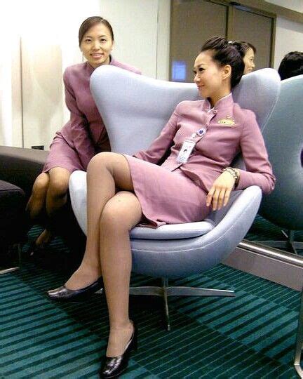 China Airlines Stewardesses China Airlines Stewardess Airline Uniforms