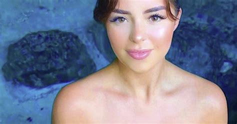 Demi Rose Flashes Bare Boobs As She Strips Naked In Eye Popping Snap
