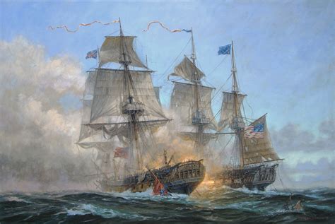 Patrick Obrien Uss Constitution Vs Hms Guerriere August 19 1812