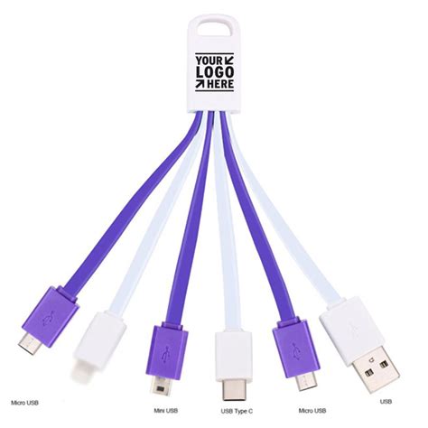 6 In1 Multi Usb Charger Cablenpn261north Promotional