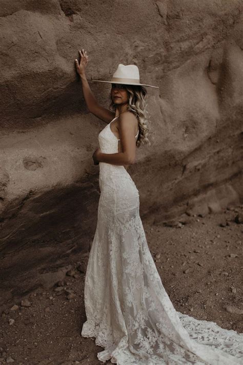 Alyssa Lace Backless Boho Wedding Dress Dreamers And Lovers