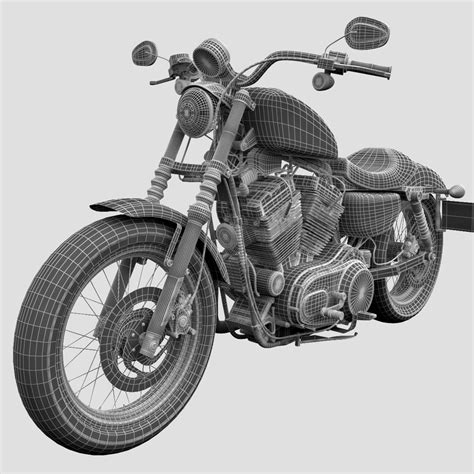 Harley Davidson 3d Model
