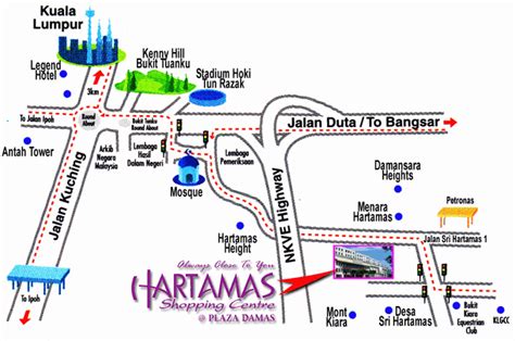 The hartamas shopping centre (housed inside plaza damas) is the area's biggest shopping mall. Eat. Dance. Love: The Haute Food Co.