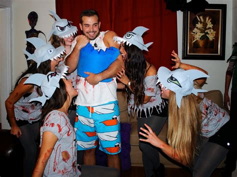 My Roommates Boyfriend Dressed Up As Our Shark Attack