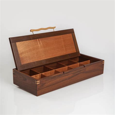 Wood Box With Handle Iv Maison Numen