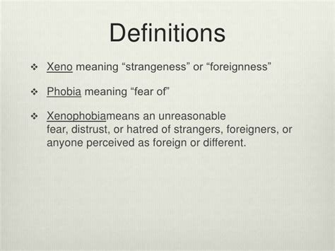 Definition of xenoracism from wordigg.com, an english dictionary and a garden of words that can help you find the best definitions, examples, synonyms and more. Xenophobia