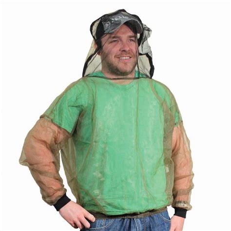 Bug Jacket Mosquito Protection Zipper Head Opening Cg Emery