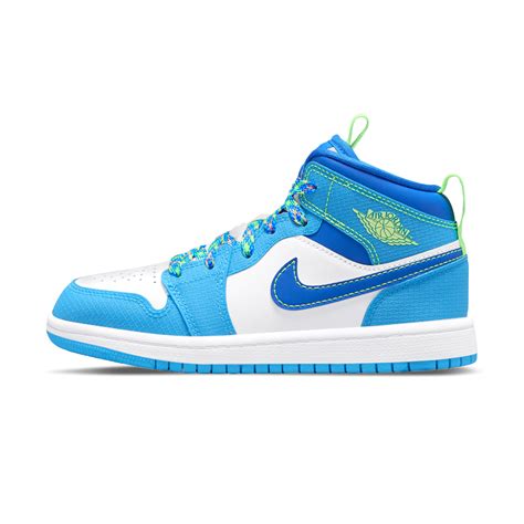 Air Jordan 1 Mid Se Gs Sprite Kick Game