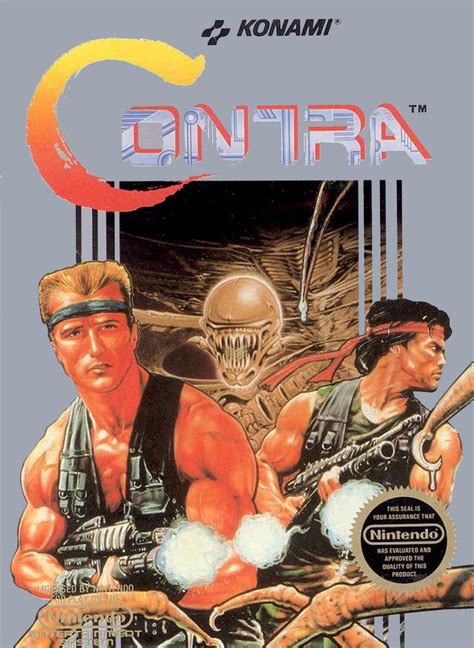 Contra Nes 1988 Video Games Videojuegos Retro Videojuegos