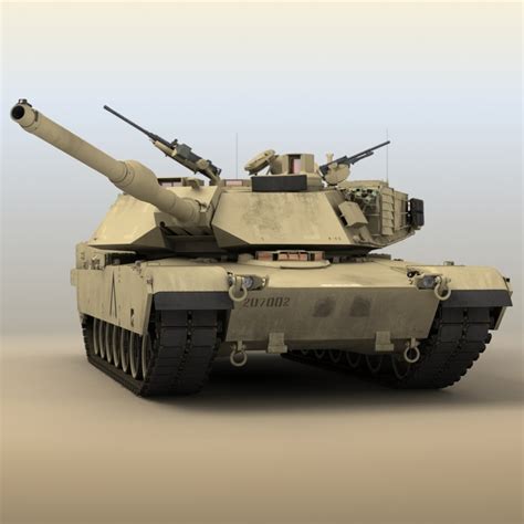 3d Lwo M1a1 Abrams