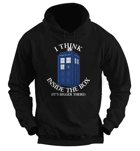 Doctor Who I Think Inside The Box Hoodie