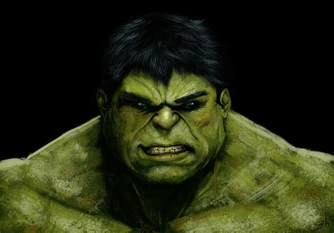 Speed Painting Etude D Hulk Gabriel Uribe