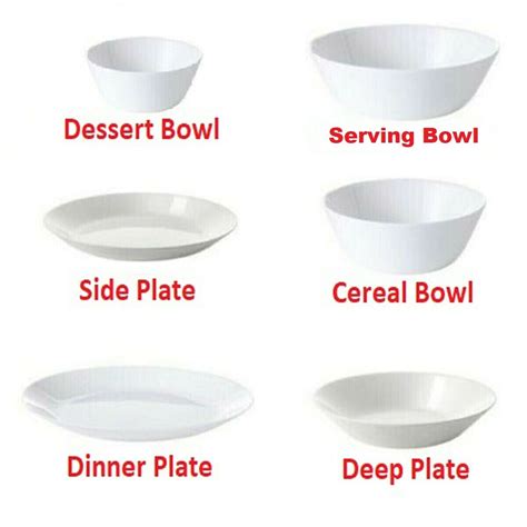 Ikea Oftast White Dinner Plates Sidedeep Plates And Bowls Make Your