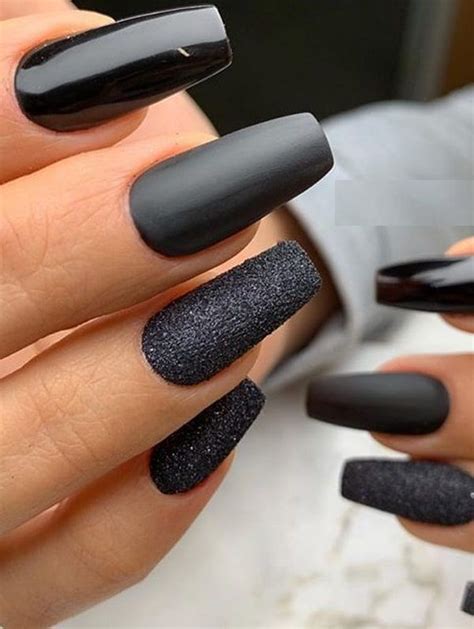 Cutest Shiny Black Nail Arts And Designs To Follow In 2020