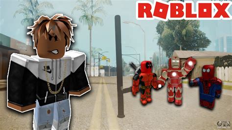 How To Be A Gangster In Roblox Roblox The Streets Pt3 Superheroes