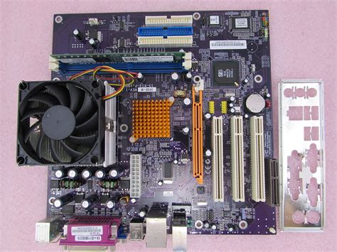 Ecs 741gx M Rev 10 Motherboard Amd Athlon Xp 1800 1