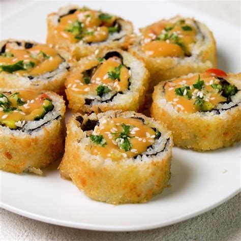 Best Deep Fried Sushi Roll