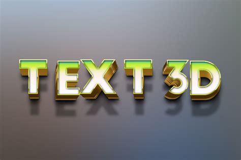 How To Create A 3d Happy Birthday Text Effect Photoshop Images
