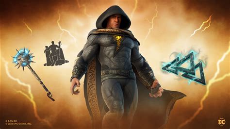 Fight Alongside Your Squad With Black Adam In Fortnite