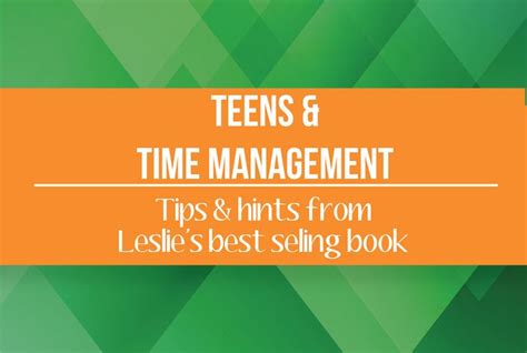 Pin By Leslie Josel Order Out Of Ch On Time Management Teens Time