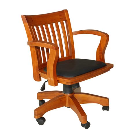 High End Solid Wood Chair Wooden Swivel Chair Office Chair China