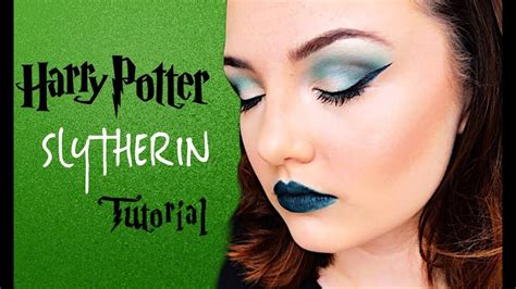Harry Potter Slytherin Makeup Tutorial Youtube